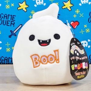 Squishmallow Grace the Ghost 4.5" Rare HTF Halloween Holiday Plush Toy NWT